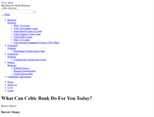 Tablet Screenshot of celticbanking.com